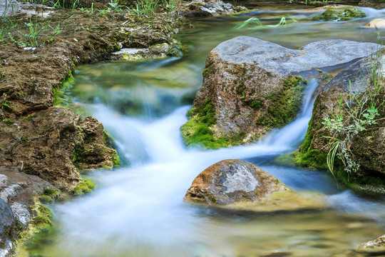 云台山青龙峡溪流