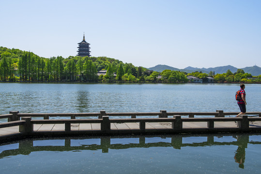 杭州西湖风景