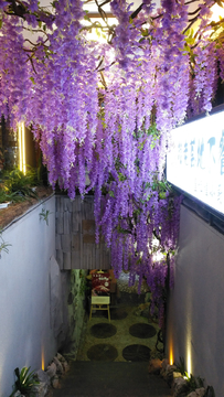 紫藤花吊顶