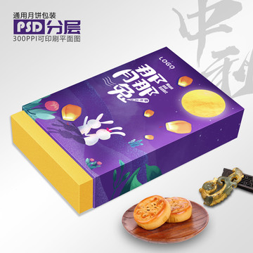 月餅通用包裝網銷版