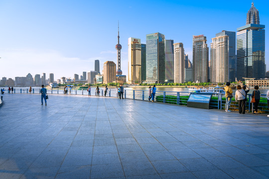 浦东陆家嘴全景