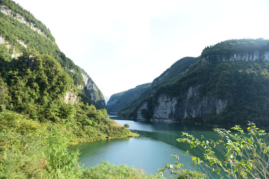 湖北恩施州马鹿河大桥河流桥梁