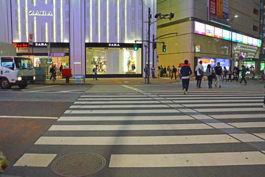 东京城市夜景