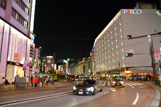 东京城市夜景