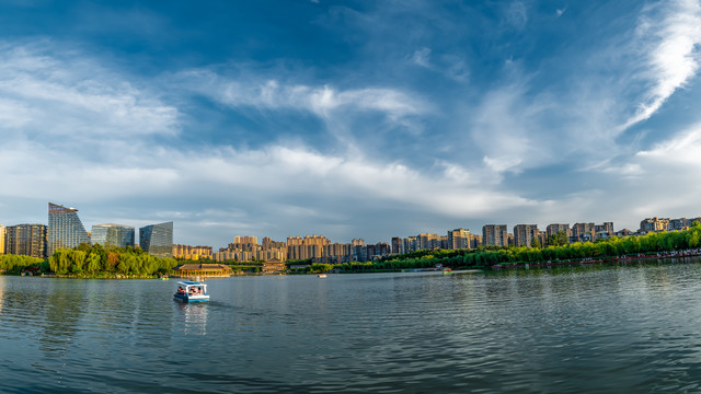 曲江池风景