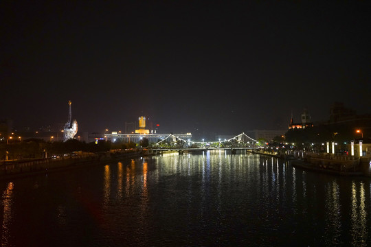 天津城市夜景