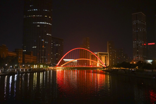 天津城市夜景