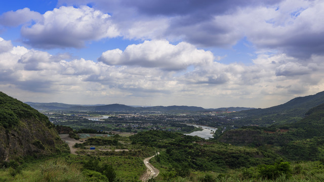 涪江六峡风光