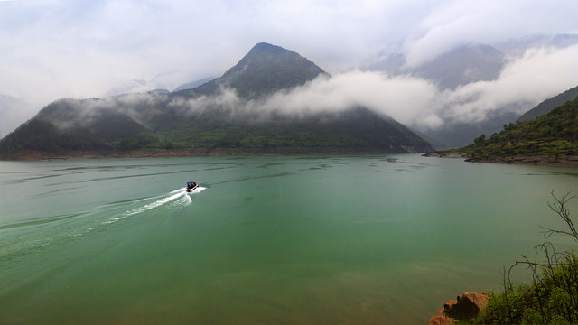 涪江六峡风光