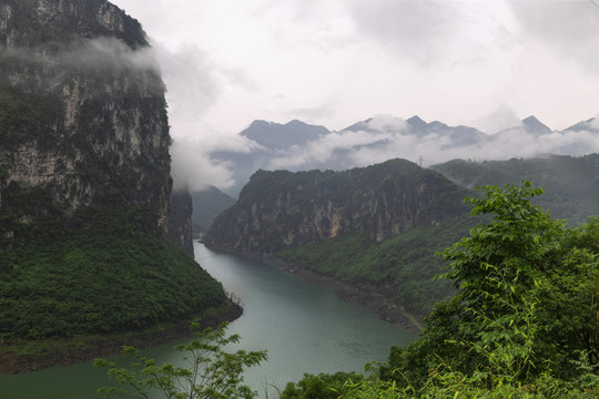 涪江六峡风光