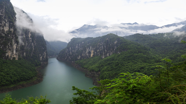 涪江六峡风光