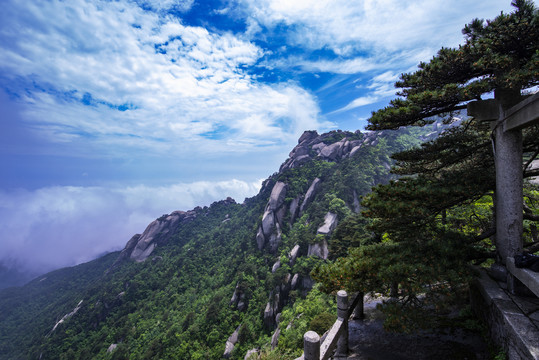 天柱山风光