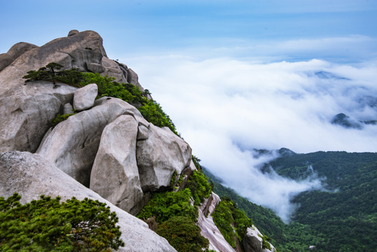 天柱山云海奇观