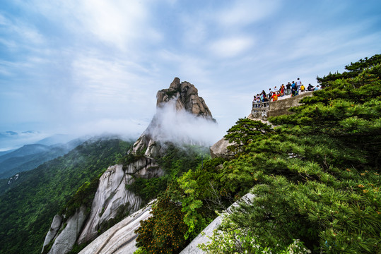 天柱山云海奇观