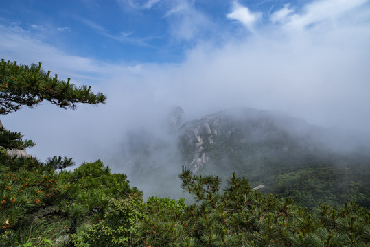 如梦似幻天柱山