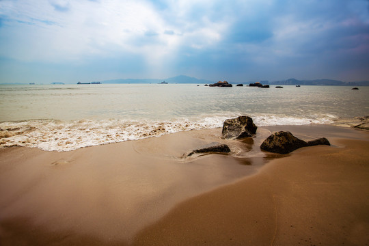 海边沙滩