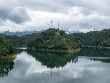 水库景色