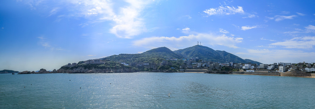 花鸟岛全景