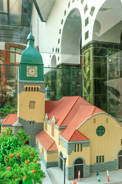 青岛德国建筑模型