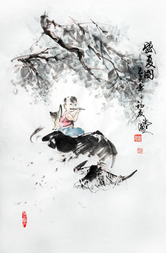 牧童圖