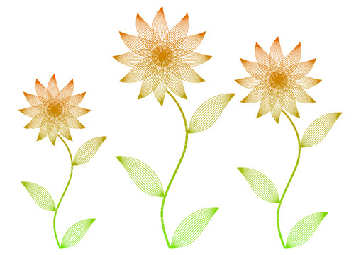 線條花朵投稿