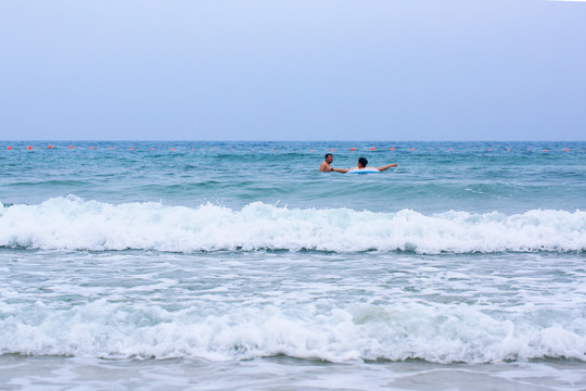 夏天海边