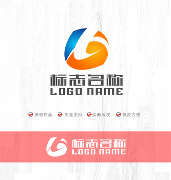 t字母Gj标志科技叶子logo