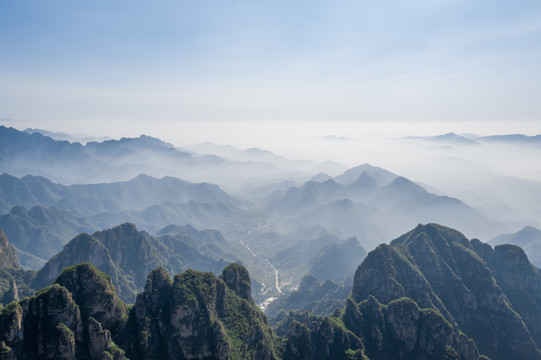 狼牙山风光