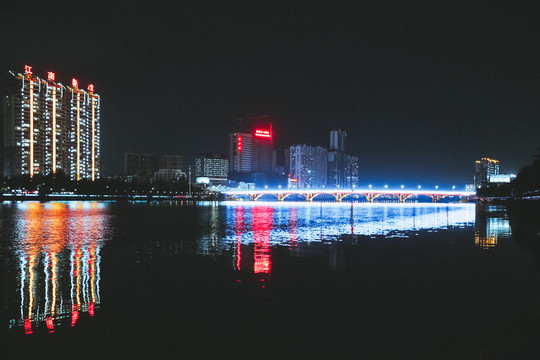 揭阳榕江夜景