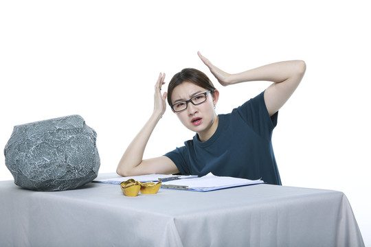 精神壓力高清攝影圖片