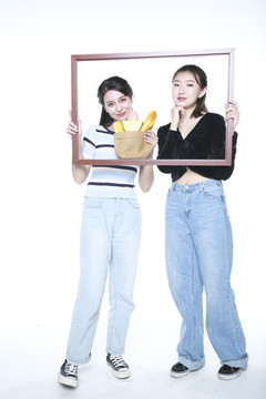 高清人像攝影素材圖片