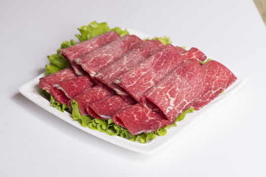 雪花牛肉片