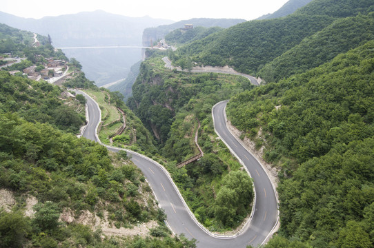 河南安阳林州太行大峡谷天路