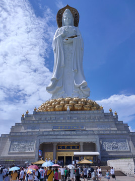 南山海上观音