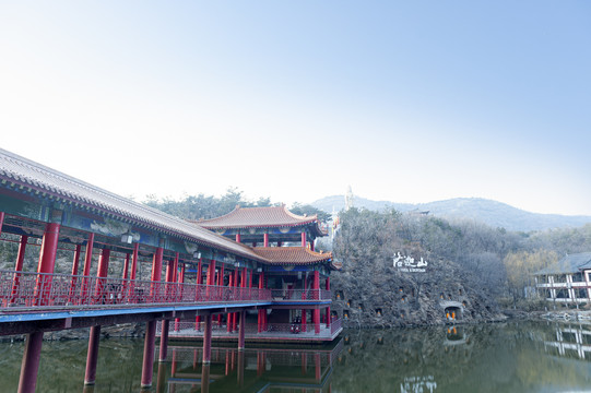 旅顺寺庙横山寺风光