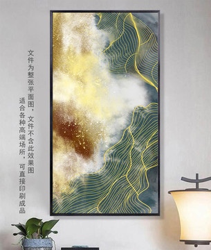 抽象油画