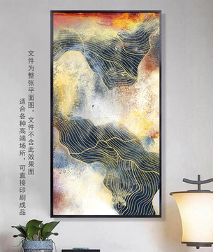 抽象油畫