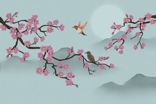 工筆花鳥圖