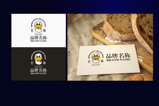 醬板鴨標(biāo)志