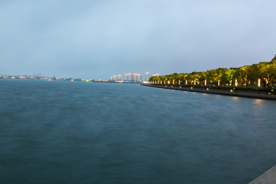 江苏苏州城市夜景