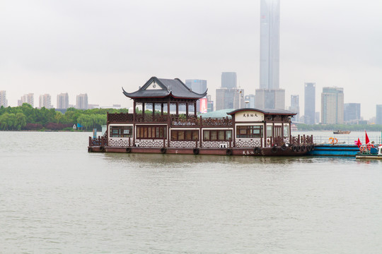 江苏苏州望湖阁码头