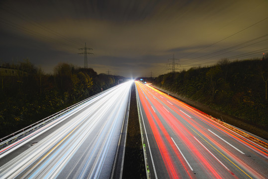 道路夜景