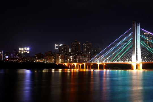 惠州大桥合生大桥夜景