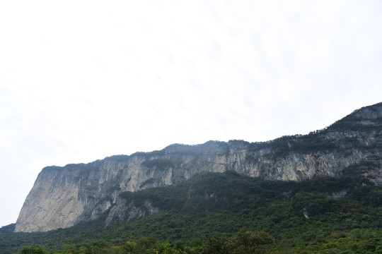 湖北省恩施大峡谷景区群山