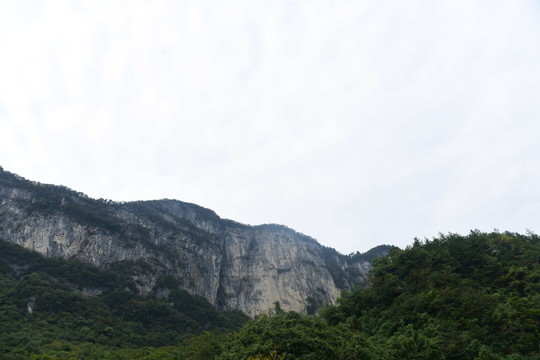 湖北省恩施大峡谷景区群山