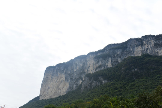 湖北省恩施大峡谷景区群山