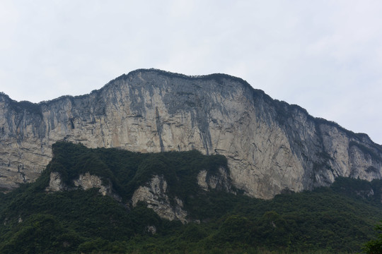 湖北省恩施大峡谷景区群山