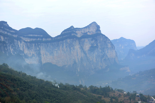 湖北恩施大峡谷风景