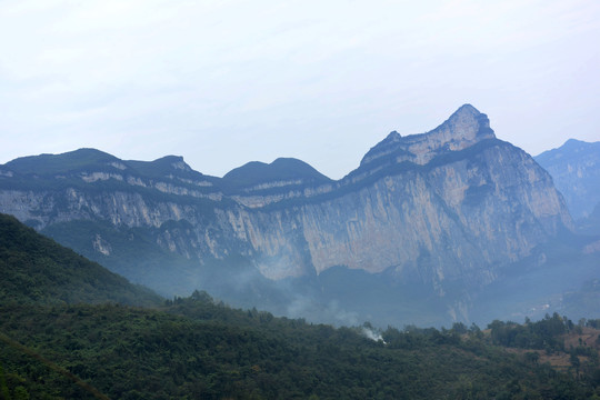 湖北恩施大峡谷风景