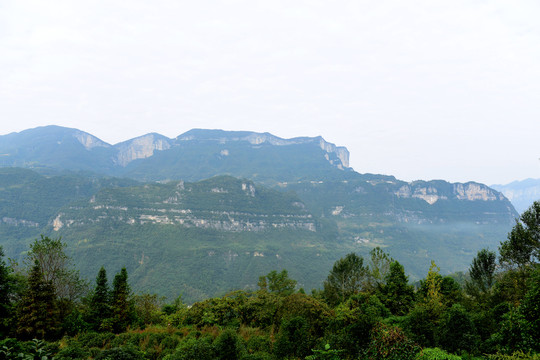 湖北恩施大峡谷风景